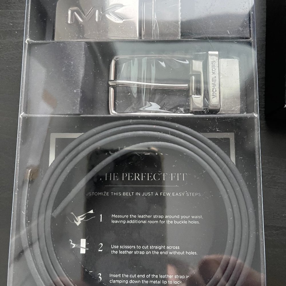 Michael Kors 4-in-1 Reversible Logo Belt Box Set